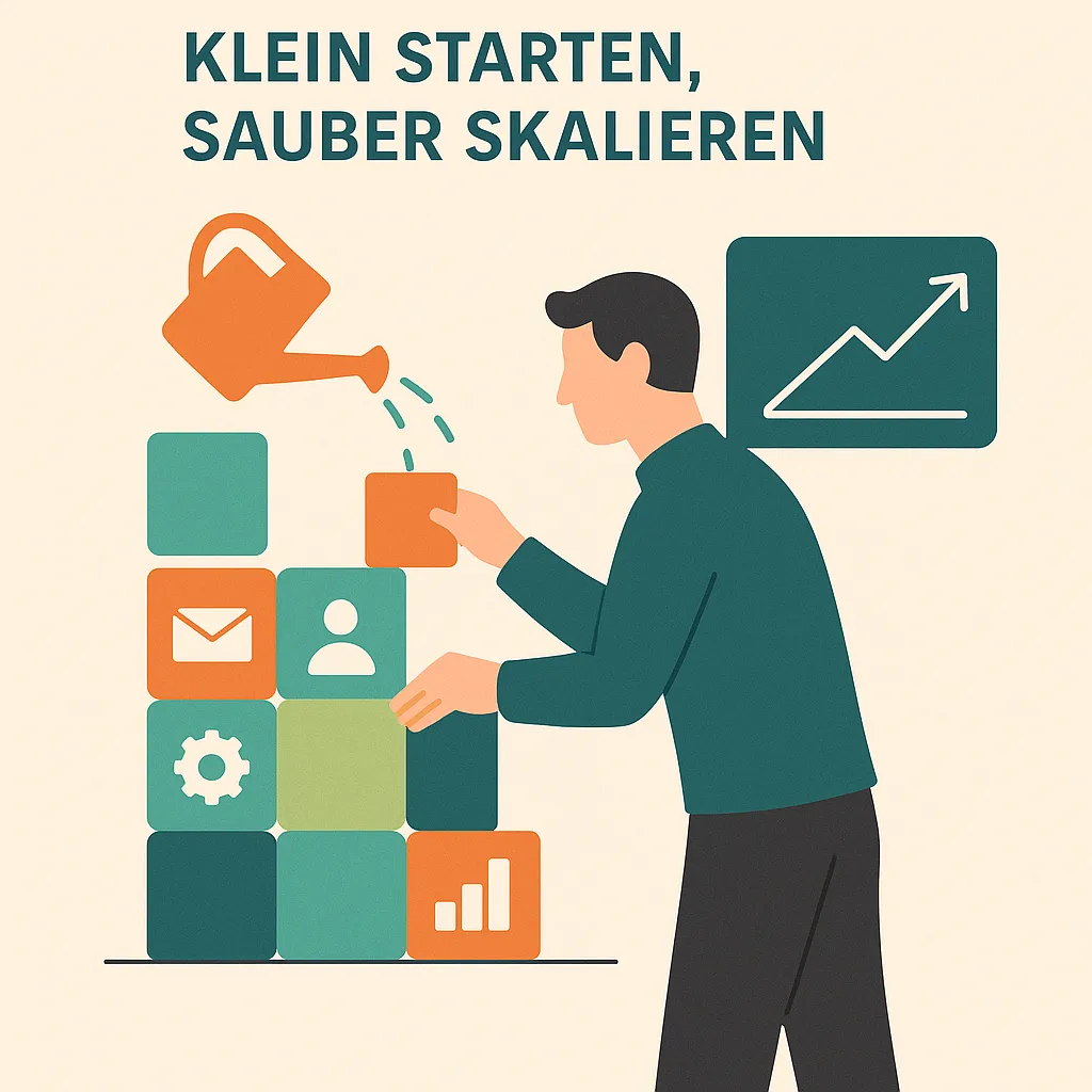 Marketing-Automation & CRM im B2B: klein starten, sauber skalieren